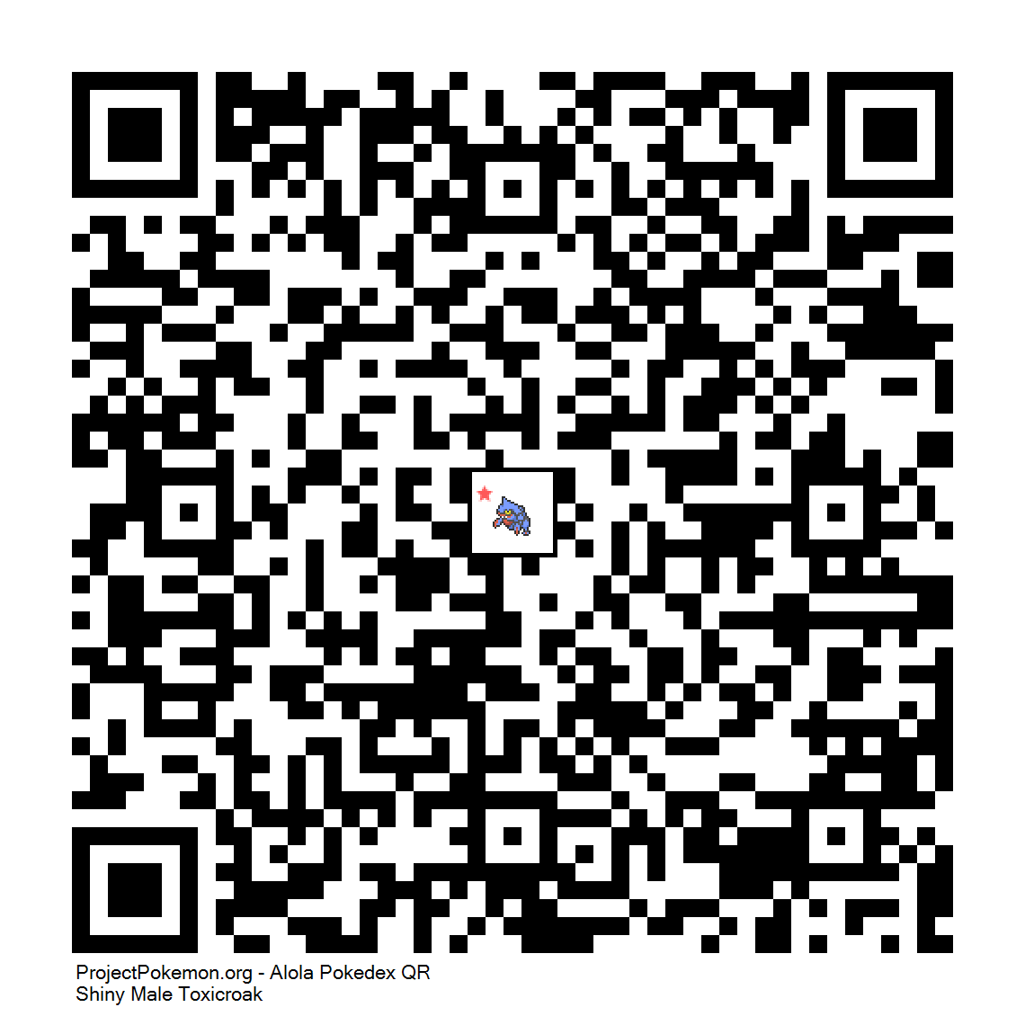 Cdigo QR de Toxicroak variocolor